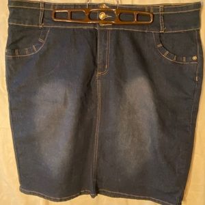Jean skirt
